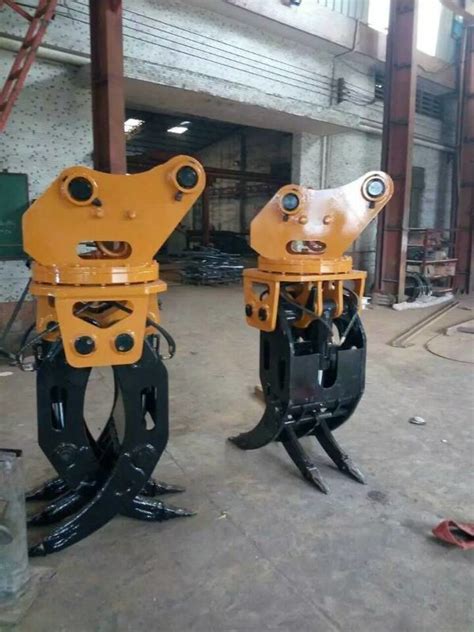 mini excavator log grapple|rotating grapple for excavator sale.